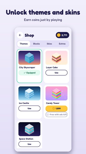 The shop with five themed towers.